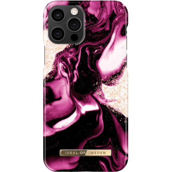 Ideal Of Sweden Idfcaw 21-I2061-319 Iphone 12/12 Pro Case Golden Ruby MARBLE