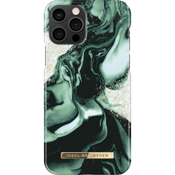 Ideal Of Sweden Idfcaw 21-I2061-320 Iphone 12/12 Pro Case Golden Olive MARBLE