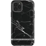 Richmond & Finch Black Marble, Iphone 11, Silver details, black