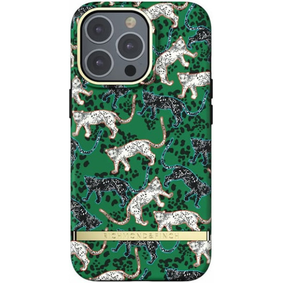 Richmond & Finch Iphone 13 Pro Max Freedom Case, Green Leopard
