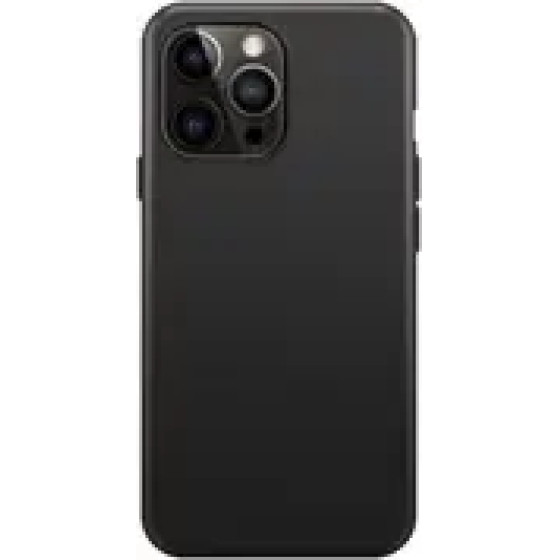Xqisit Np Silicone Case Anti Bac For Iphone 14 Pro Max Midnight Black
