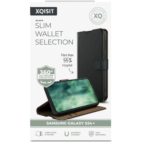 Xqisit Samsung Galaxy S24 Plus Etui Slim Wallet Selection SORT