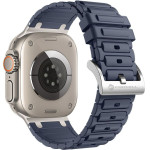 FORCELL F-Design FA06 Silicone Strap For Apple Watch 42 / 44 / 45 / 49 Mm blue