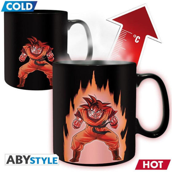 Abysse: Dragon Ball - Goku Heat Change Mug (460ml) (ABYMUGA438)