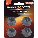 Rexer RXBA2-20254P - ��������� CR2025 ������ 3V 4 ���
