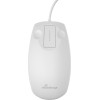 MediaRange Wired Optical 2-Button Hygienic Mouse With Touch-Scroll, 1.000 dpi, IP68, White - (MROS265)