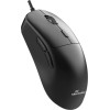 MediaRange Wired Optical 6-Button Mouse, Scroll-Wheel,800 - 2.400 dpi,1.5m USB-C Cable, Black - (MROS271)