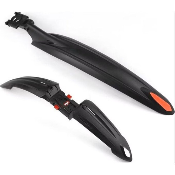 Bicycle Mudguard Set FSMDG-047 Black OEM