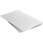 Film For Back Cover 180 x 120 Mm 10pCs - Silver OEM