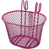 Front Bicycle Basket FSBKT-059T Pink OEM