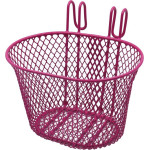 Front Bicycle Basket FSBKT-059T Pink OEM