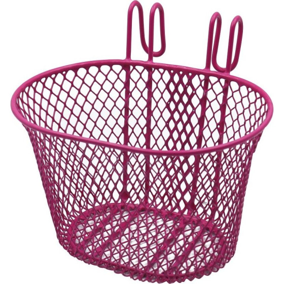 Front Bicycle Basket FSBKT-059T Pink OEM
