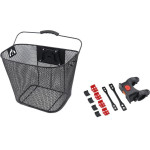 Front Bicycle Basket With Quick Release FSBKT-013 Black OEM