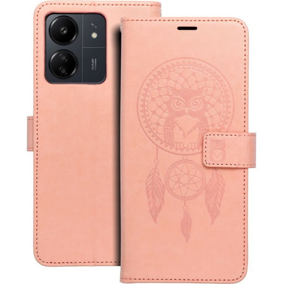 Mezzo Book Case For Xiaomi Redmi 13C / Poco C65 Dreamcatcher Peach Fuzz OEM