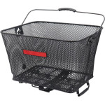 Rear Bicycle Basket With Quick Release FSBKT-104 Black OEM