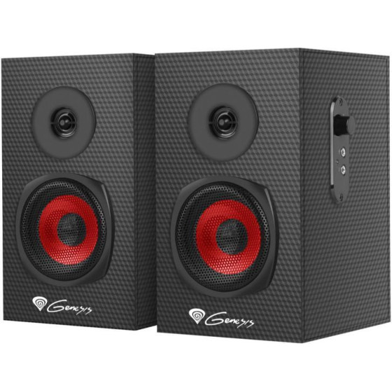 Genesis Gaming Speakers Helium 200, 2.0 Black. Wood - (NCS-1305)
