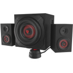 Genesis Gaming Speakers Helium 610BT, 60W RMS, 2.1 Black Wired Remote Control - (NCS-1408)