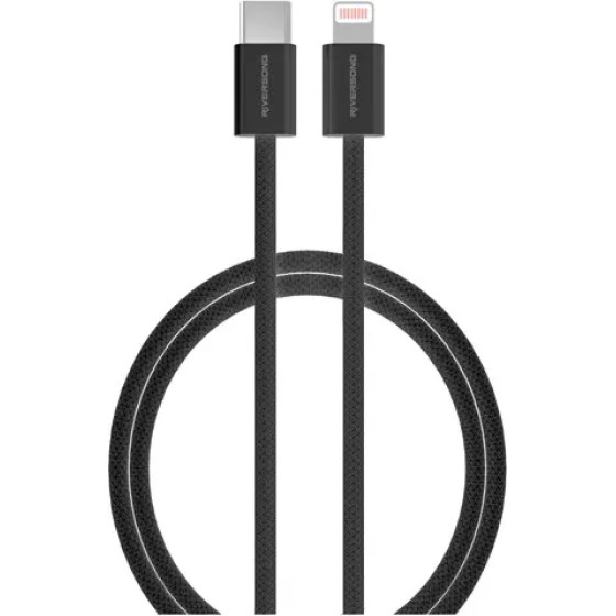 Riversong Cable Type-C To Lightning 27W Lotus 10 1m Black - (CL53BL)