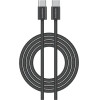Riversong Cable Type-C To Type-C 60W Lotus 10 2m Black - (CT53ABL)