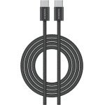 Riversong Cable Type-C To Type-C 60W Lotus 10 2m Black - (CT53ABL)