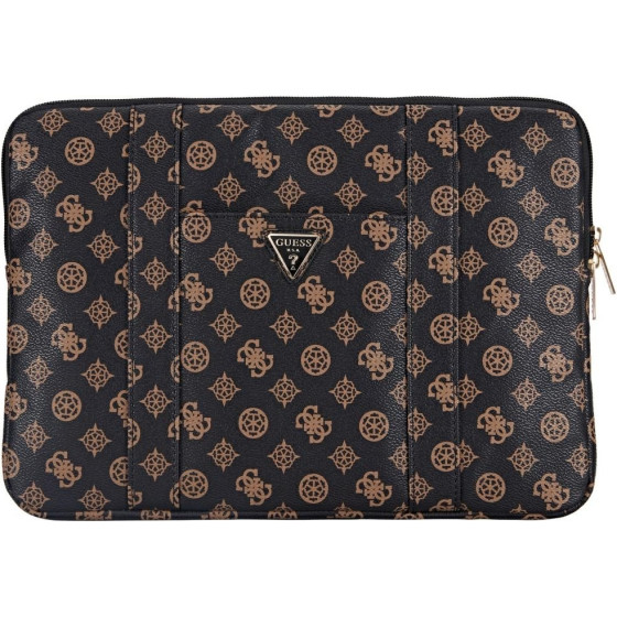 Guess Bag Sleeve 14 Peony Pocket Triangle Black - (GUCS14ZPGPOSGNK)