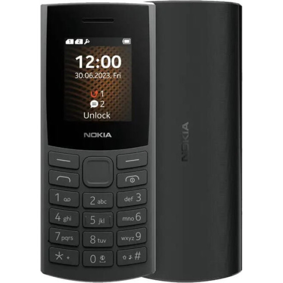 Nokia 105 4G (2023) Charcoal