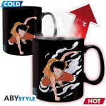 Abysse One Piece - Luffy And Ace Heat Change Mug (460ml) (ABYMUG404)