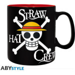 Abysse: One Piece - Luffy & Skull Mug (460ml) (ABYMUGA451)