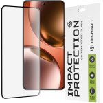 Techsuit - 111D Full Cover / Full Glue Glass - Realme Gt 7 - Black