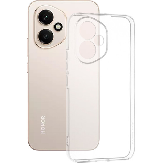 Techsuit - Clear Silicone - Honor 400 - Transparent