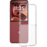 Techsuit - Clear Silicone - Motorola Razr 60 Ultra - Transparent