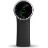 Techsuit - Premium Mini Hand Fan (A8) - With Led Digital Display, USB-C Rechargeable, 5 Wind Speeds, 3600mAh - Black