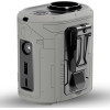 Techsuit - Premium Portable Mini Fan (Z14) - With Power Bank, Rechargeable, 5 Wind Speeds, Belt Buckle, 5000mAh - Gray