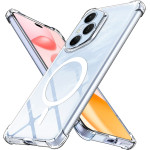 Techsuit - Shockproof Clear Silicone Magsafe - Honor 400 Pro - Clear