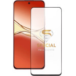 Idol 1991 Tempered Glass Oppo A5 Pro 5G 6.67'' 9H 0.25mm 20D Full Glue Semi Curved BLACK