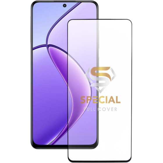 Idol 1991 Tempered Glass Realme 12X 5G 6.67'' 9H 0.25mm 20D Full Glue Semi Curved BLACK