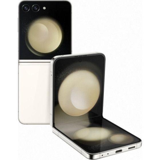 Samsung Galaxy Z Flip5 (F731 2023) 5G 512GB (8GB Ram) Dual-Sim Cream Eu - (SM-F731BZEHEUB)