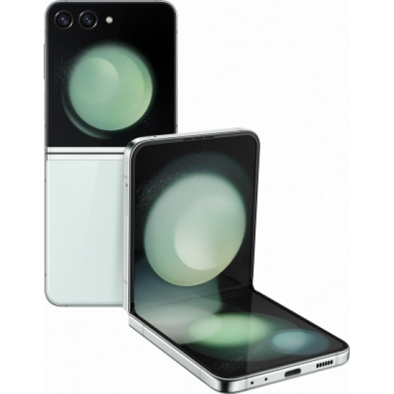 Samsung Galaxy Z Flip5 (F731 2023) 5G 512GB (8GB Ram) Dual-Sim Mint Eu - (SM-F731BLGHEUB)