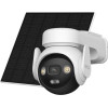 IMOU - Outdoor Camera Aov Pt Kit (IPC-B7ED-5M1TEA) - 5MP, 8x, 4G, Wi-Fi, Pan 330�, Tilt 90�, 10000mAh, 5W Solar Panel - White