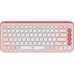 Logitech Keyboard Bluetooth Pop Icon Keys Rose - (920-013073)