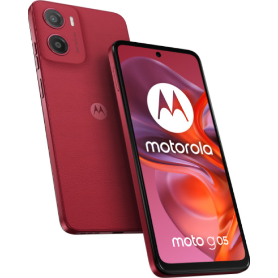 Motorola Moto G05 8+256GB Ds Plum Red PB6L0032RO