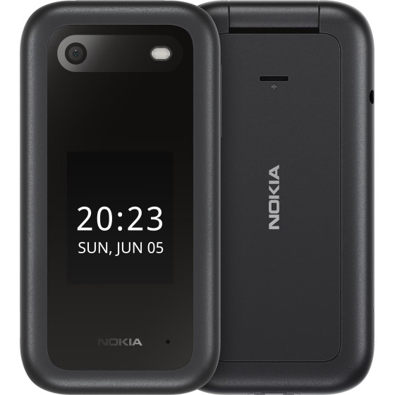 Nokia 2660 Flip Ds 4G Black Noir