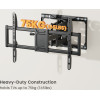 Powertech ��������� ���� ���������� 37-90'', 75kg, Heavy duty, Full Motion - (PT-1423)
