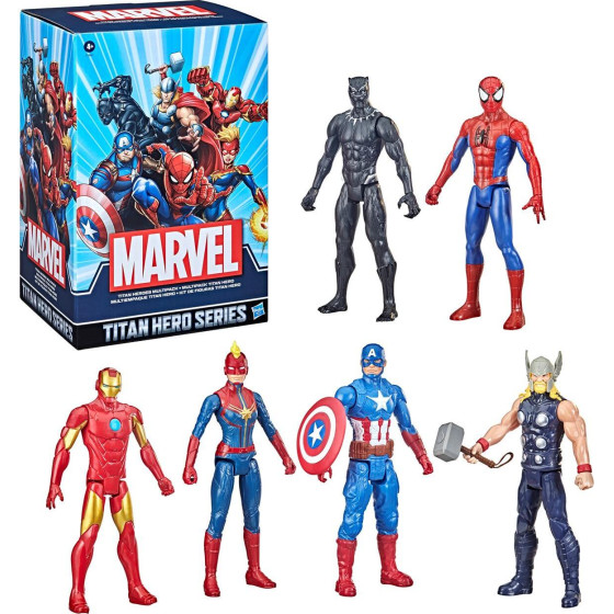 Hasbro Marvel Classic: Basic Figures - Titan Hero Multipack (F2861)