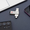 FORCELL F-Data Pendrive Metal Duo 32GB USB3.2 Gen 1 (Usb A / Type C) silver