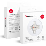 FORCELL F-Data Pendrive Metal Quad 16GB USB3.2 Gen 1 (Usb A / Type C / Lightning / Micro USB) silver