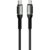 FORCELL F-Energy C259 Cable Type C To Lightning Pd 3A 27W Cafule 0,5 m black