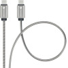 FORCELL F-Energy Metal C237 Cable Type C To Type C Pd QC4.0 3A 60W 2 m silver