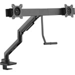 Goobay Dual Monitor Mount Office, Black - (74074)