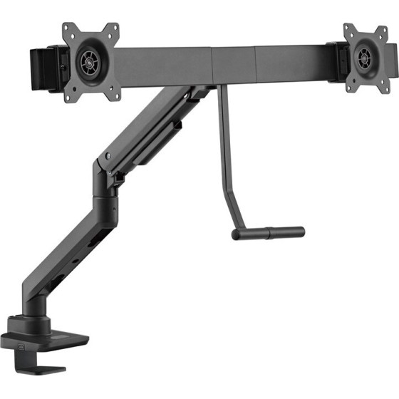 Goobay Dual Monitor Mount Office, Black - (74074)